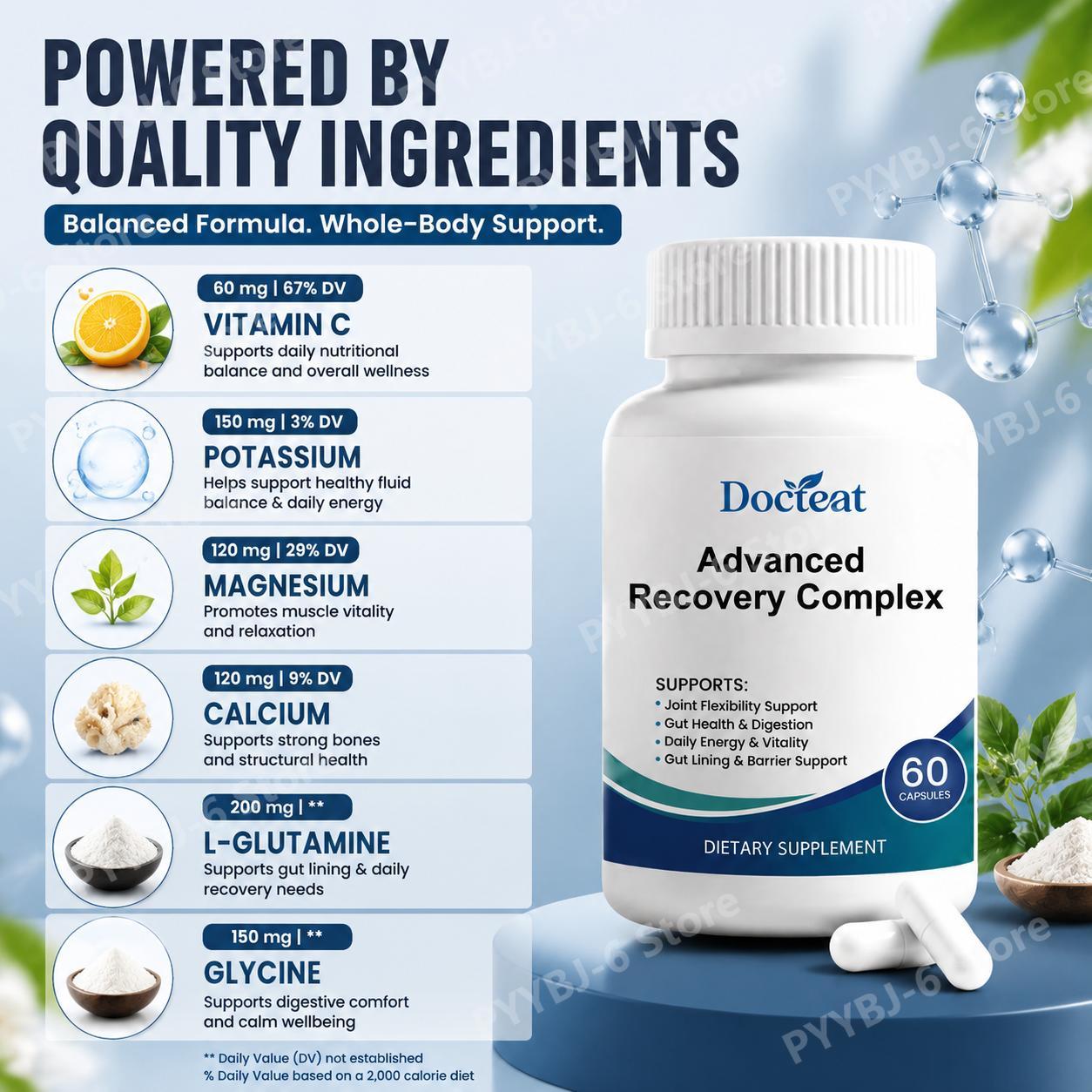Advanced Recovery Complex 60 C - Health Wellness Usa 评论和价格