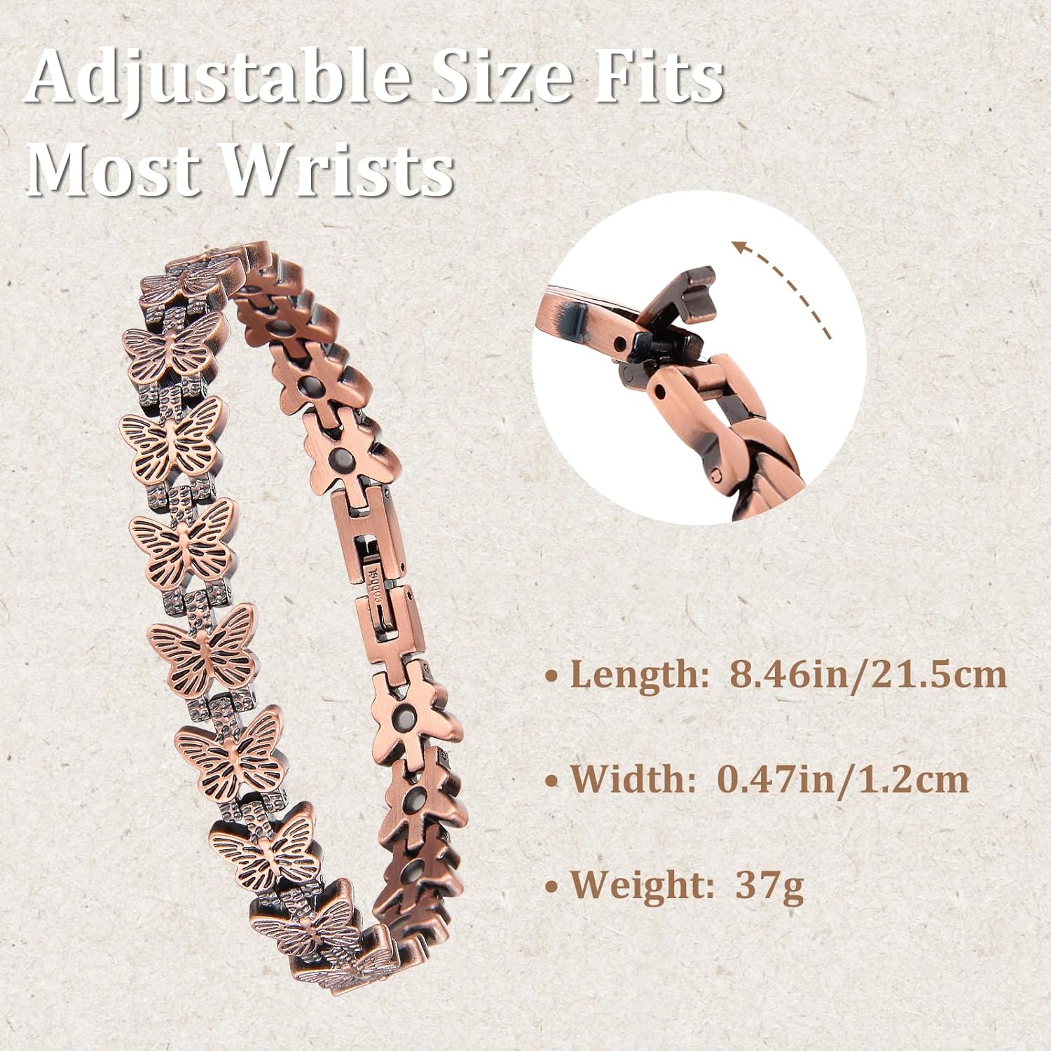 GMOX Premium Copper Magnetic B - Health Wellness Gifts Women 评论和价格