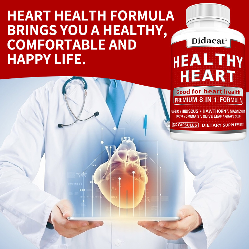 Heart Health Capsules with CoQ - Health Wellness Usa 评论和价格