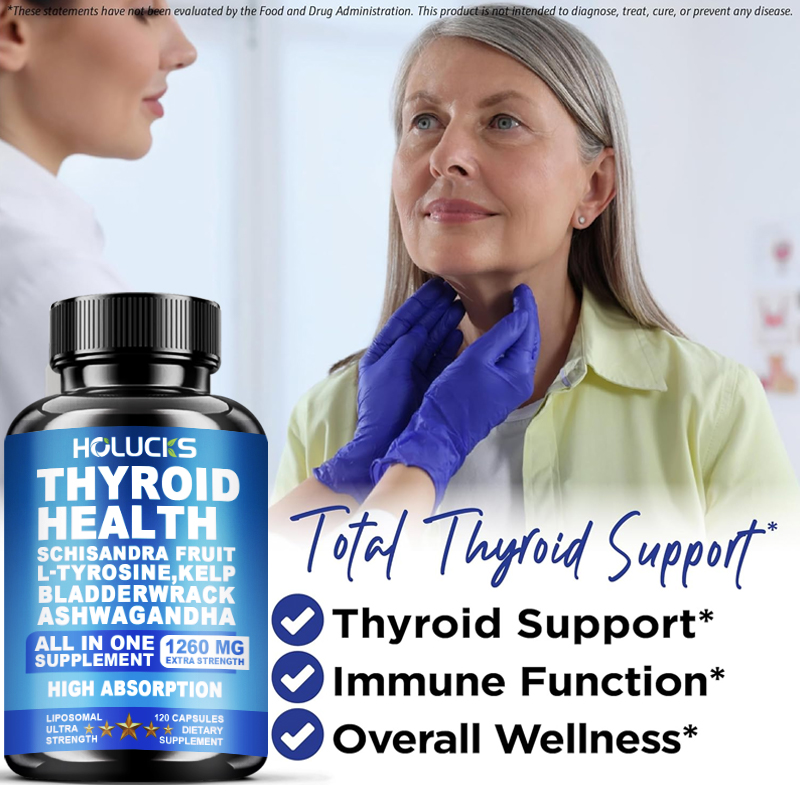 Thyroid Health Complex, Thyroi - Health Wellness Usa 评论和价格