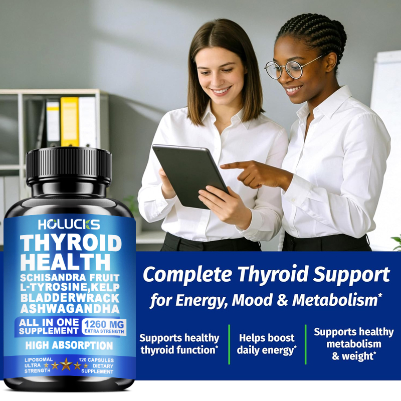 Thyroid Health Complex, Thyroi - Health Wellness Usa 评论和价格