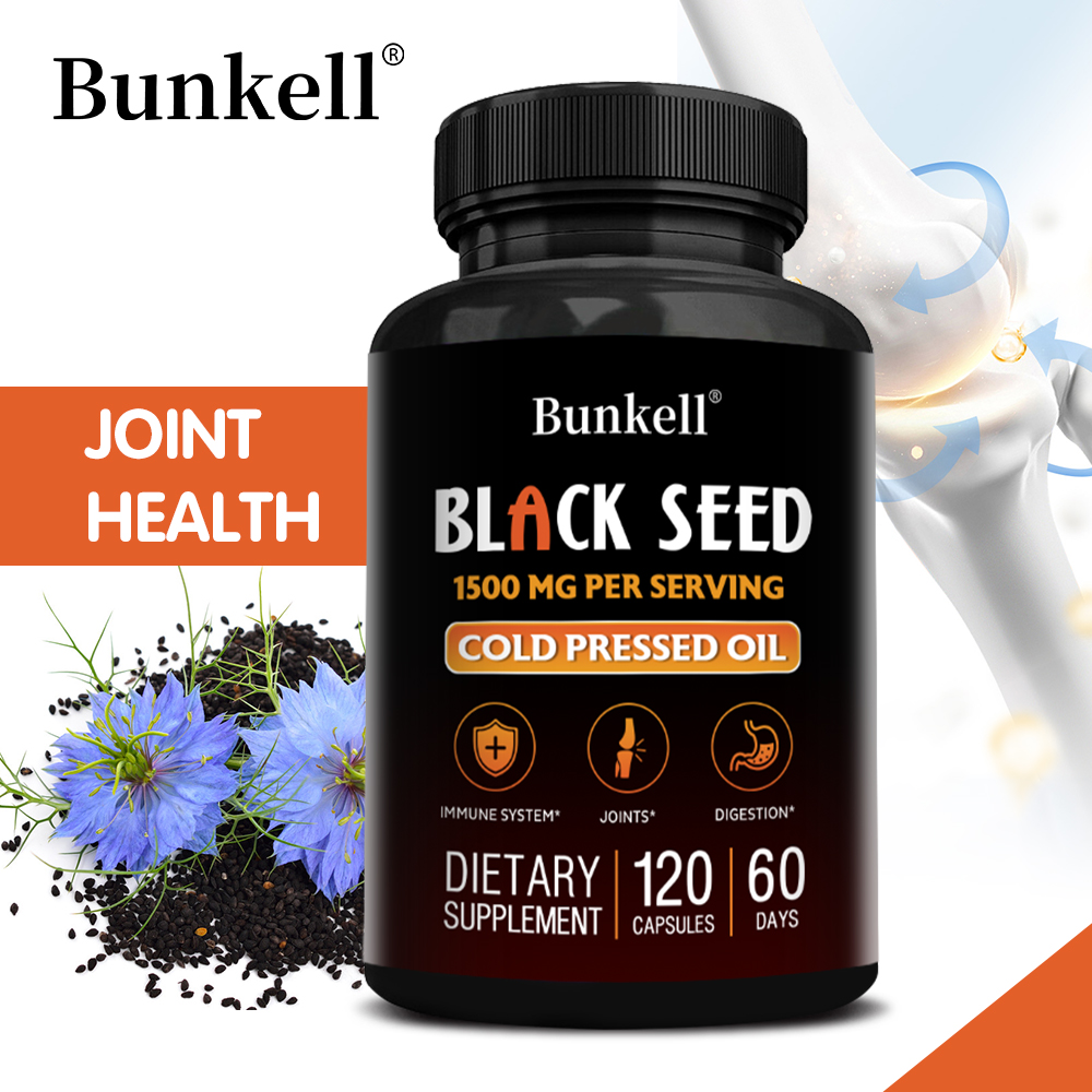 Black Seed Oil Capsules 1500mg - Health Wellness Usa 评论和价格
