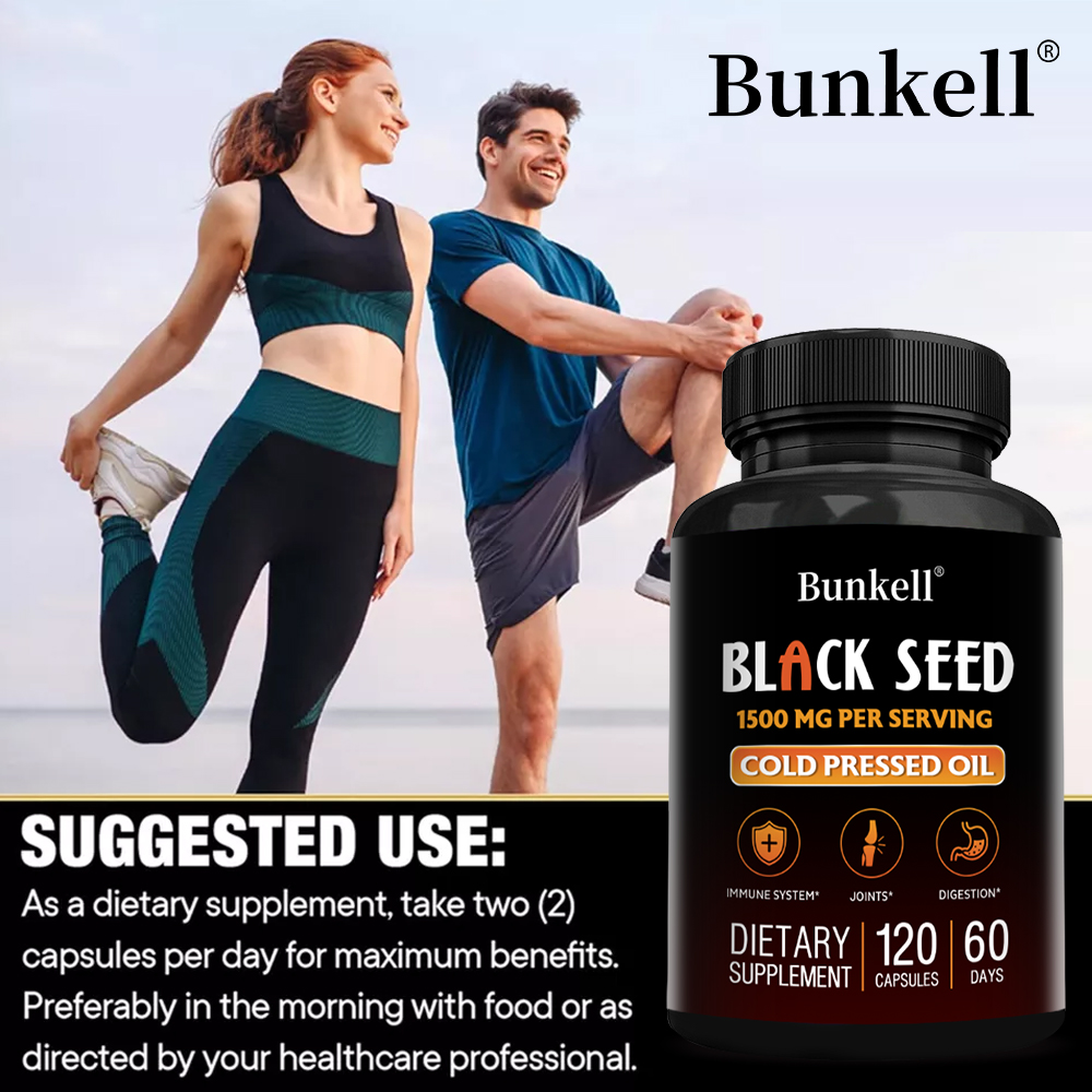 Black Seed Oil Capsules 1500mg - Health Wellness Usa 评论和价格