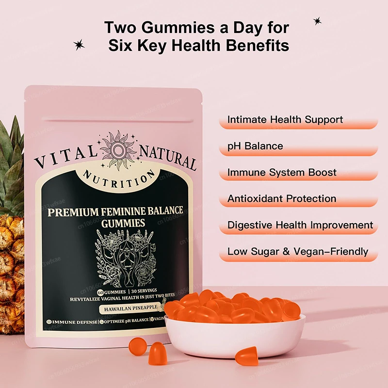 Premium Feminine Balance Gummi - Health Wellness Usa 评论和价格
