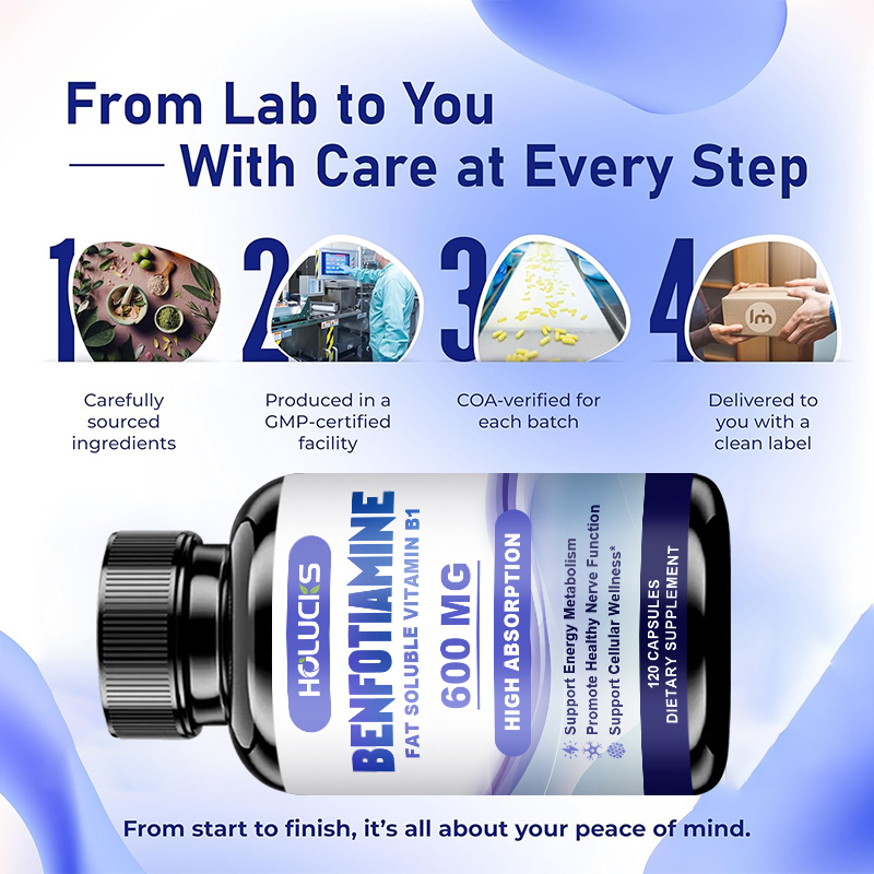 Benfotiamine Capsules, with Fa - Health Wellness Usa 评论和价格