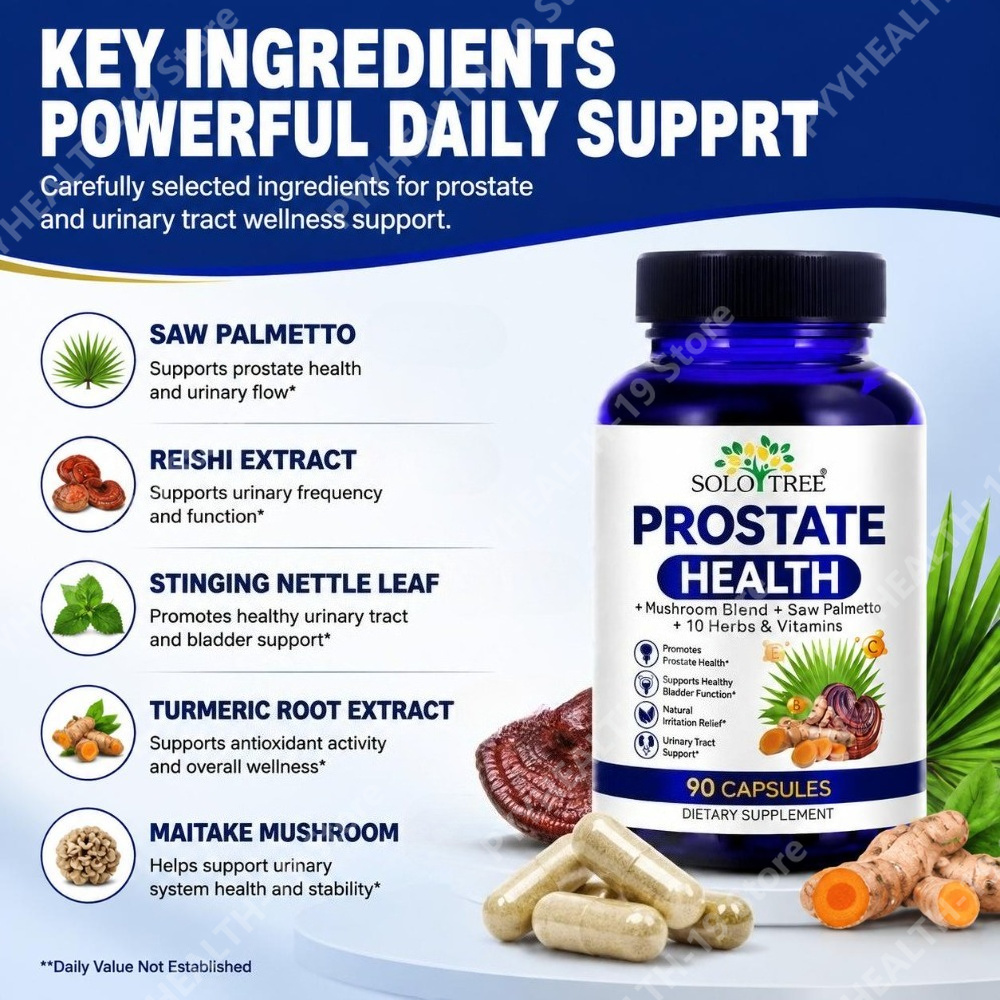 SOLO TREE Prostate Health Caps - Health Wellness Usa 评论和价格