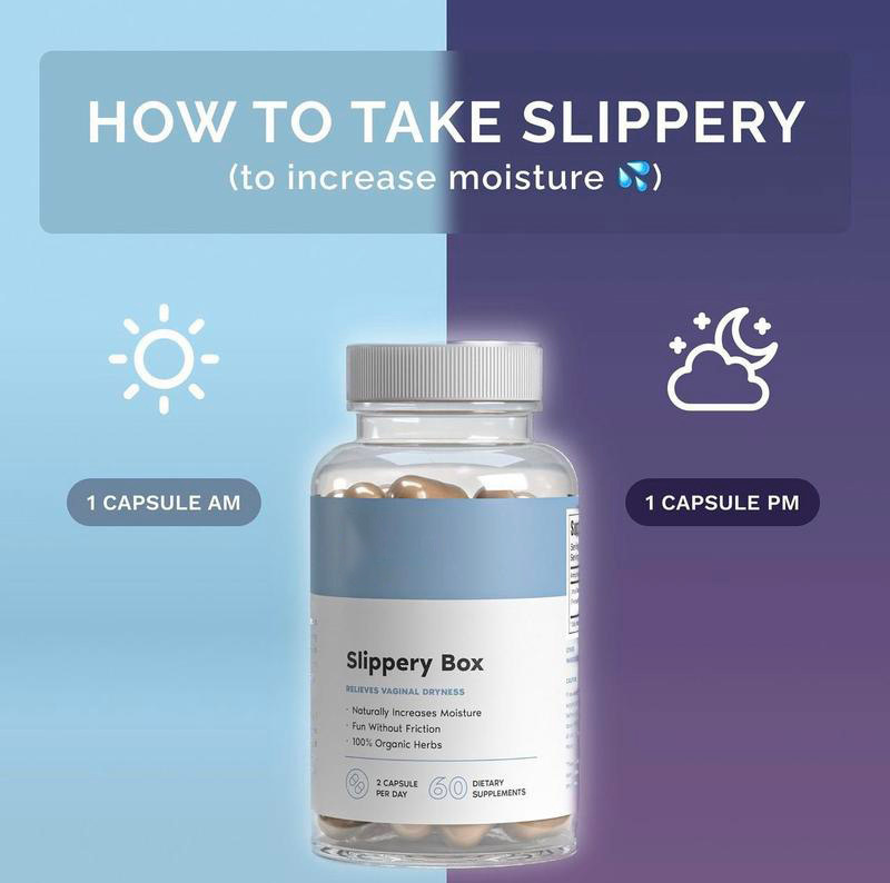 Slippery Box - 60 Capsules for - Health Wellness Usa 评论和价格