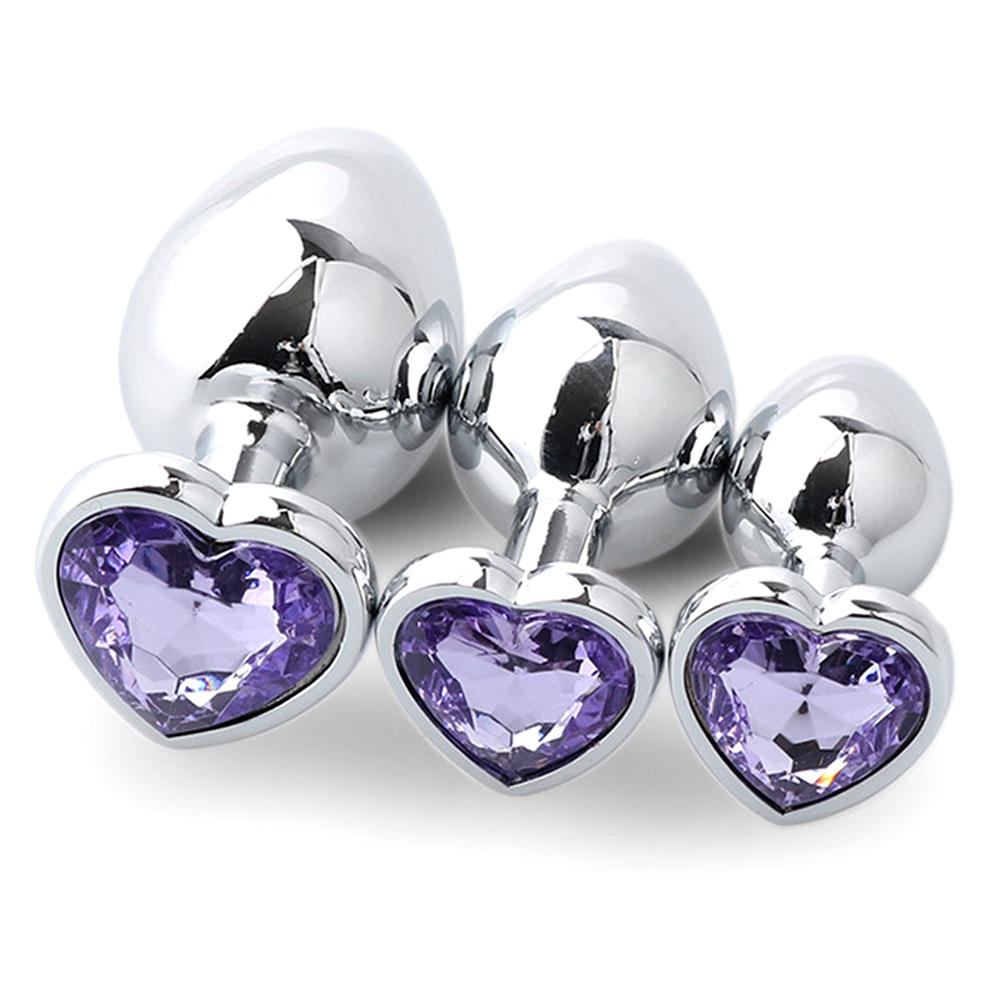 3PCS Metal Anal Plugs for Coup - Health Wellness Usa 评论和价格